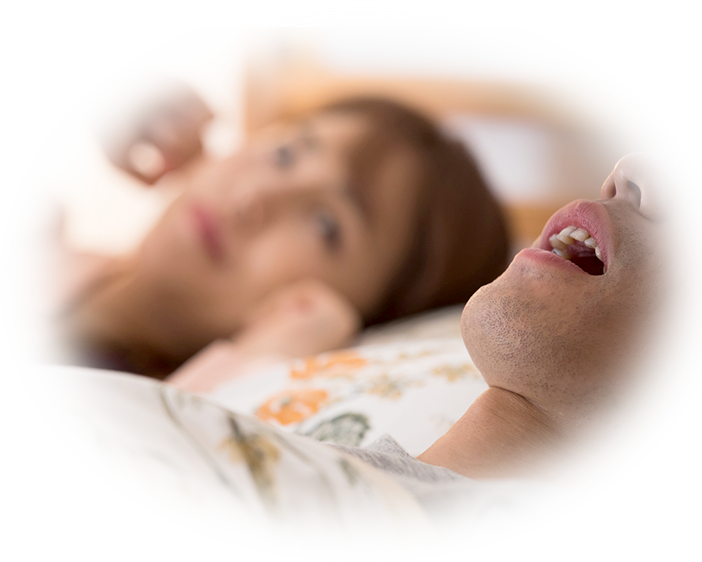 いびきを見逃さないで睡眠時無呼吸症候群