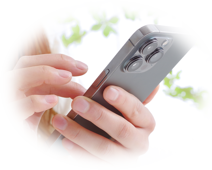 24時間いつでも予約OK Web・LINE予約